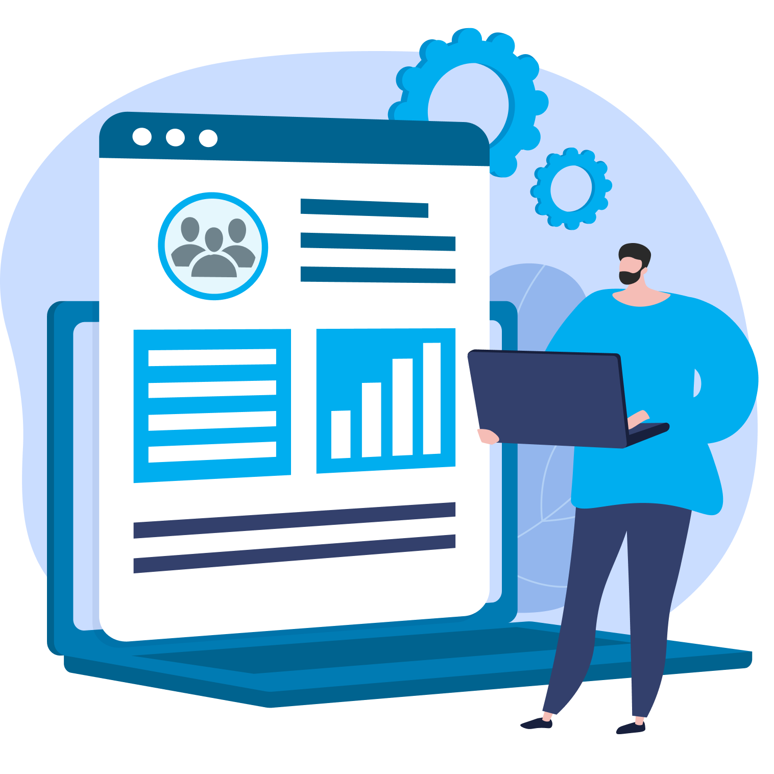 Анализируйте SLA команды и KPI по сотрудникам