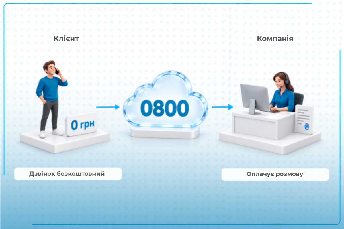 Що таке номер 0800